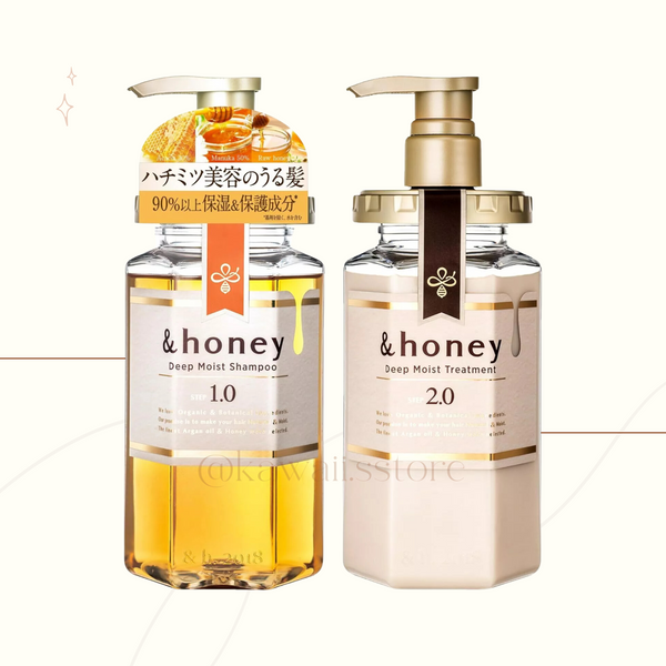 & Honey Deep Moist Shampoo & Treatment Set