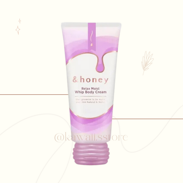 & Honey Relax Moist Whip Body Cream